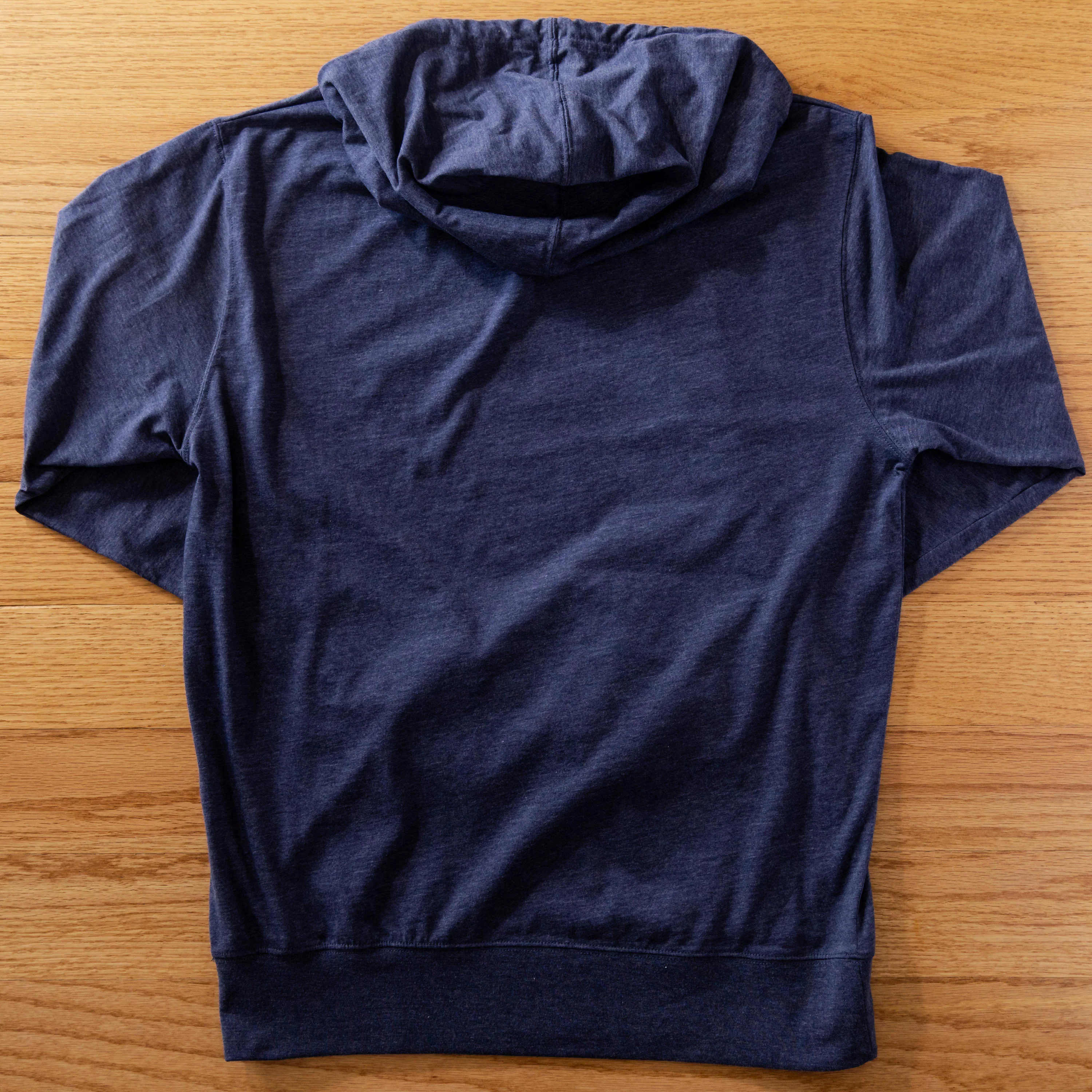 Collegiate Lightweight Long Sleeve Pullover - Navy - Image 2